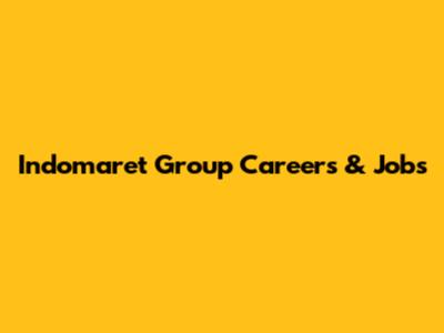 Indomaret Group Careers & Jobs